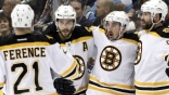 Bruins shutout Oilers in Ference's return (Bruins)