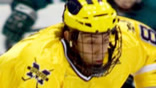 Michigan running up scores, but gunning for trouble; Kazmaier Award info (Boston College)