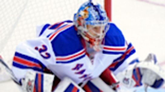 Game 14: NYR 4 ARI 1, Raanta the Story, Four Different Goal Scorers (raanta)