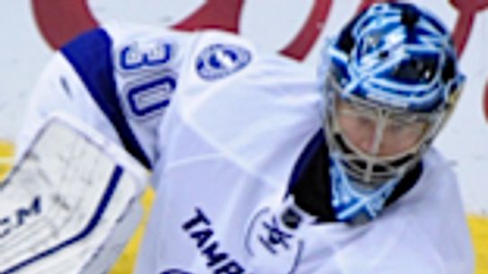 Ben Bishop stretchered off, but Lightning win Game 1 (Tampa bay lightning)