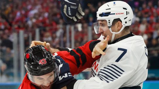 Pierre Crinon Banned for Rest of 2026 Olympics After Antics vs. Tom Wilson