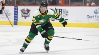 Three Montreal Canadiens to Watch at the 2026 NHL Prospect Challenge. Photo by Michael Miller/ISI Photos.