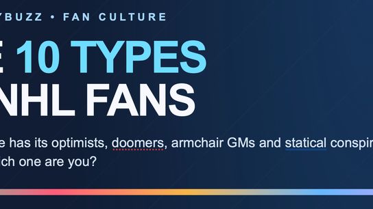 The 10 Types of NHL Fans... Which One Are You? (Eklund)