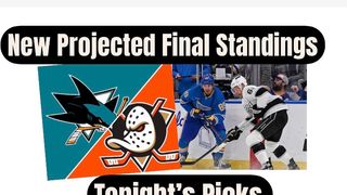 Wednesday's Picks and New Final Projected Standings (NHL News)