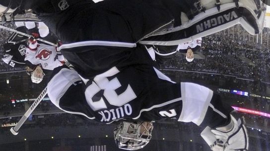 Jonathon Quick says "Tonight is my Last Game." (Eklund)