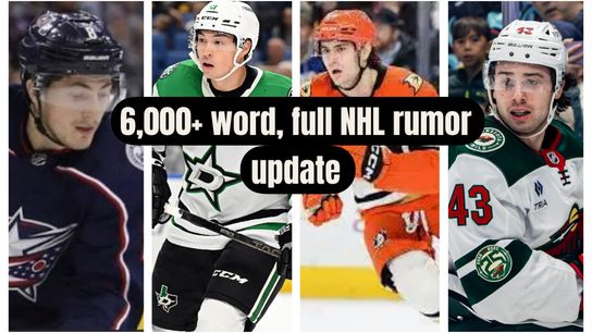 NEW 32 Team and Fan Rumor Report. (Eklund)