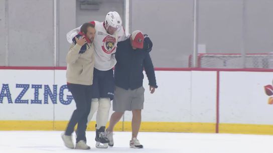 Barkov Done For the Season..Video... (Aleksander Barkov)