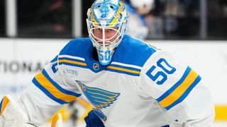 Rangers Interested in Jordan Binnington After Shesterkin Injury (e4) (Eklund). Photo by hockeybuzz.com