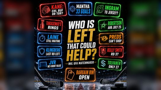 Who's Left That Could Help? NHL UFA Fits for All 32 Teams (Eklund)