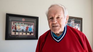 Montreal Canadiens Announce the Passing of Four-Time Stanley Cup Champion André Pronovost (Montreal Canadiens). Photo by Stéphane Lessard/Le Nouvelliste.