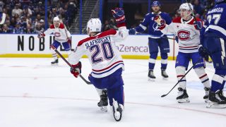 Juraj Slafkovský Has Joined the Chat (Montreal Canadiens). Photo by Morgan Tencza-Imagn Images